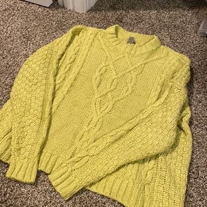 Aerie light green sweater